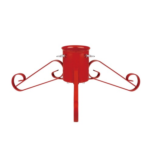 Red traditional scroll leg - red,