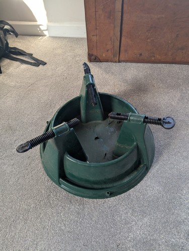 Christmas tree stand with - tree,