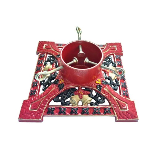 Cast iron christmas tree stand - christmas,
