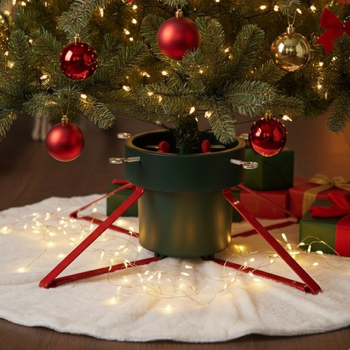 Christmas tree stand for real - christmas,