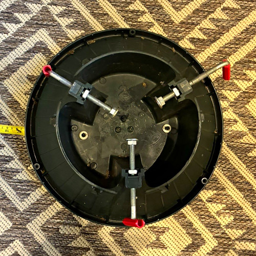 Round black red - round, black/red