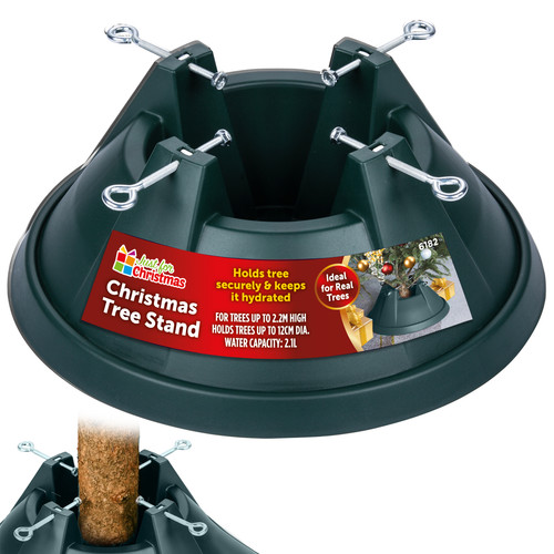 Christmas tree stand for real - tree,